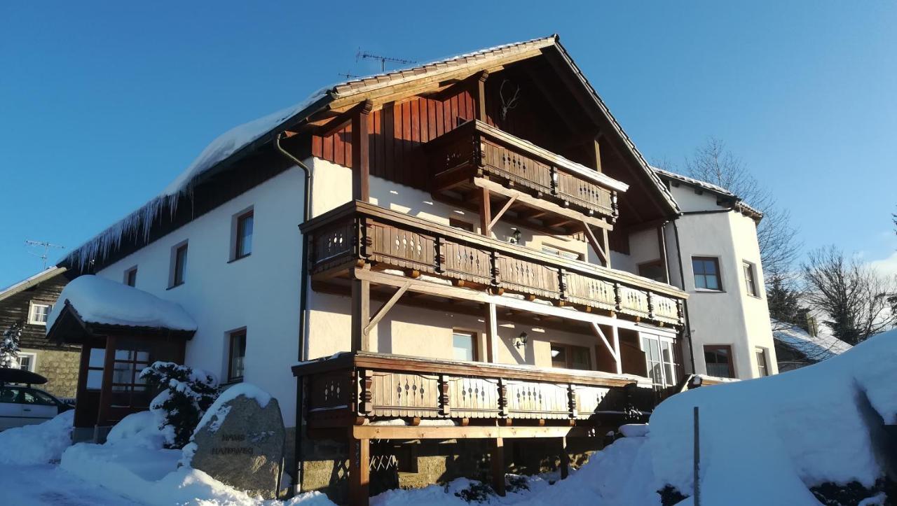 Haus Haidweg - Ferienwohnungen In Haidmuehle Im Dreilaendereck De-Cz-At 外观 照片